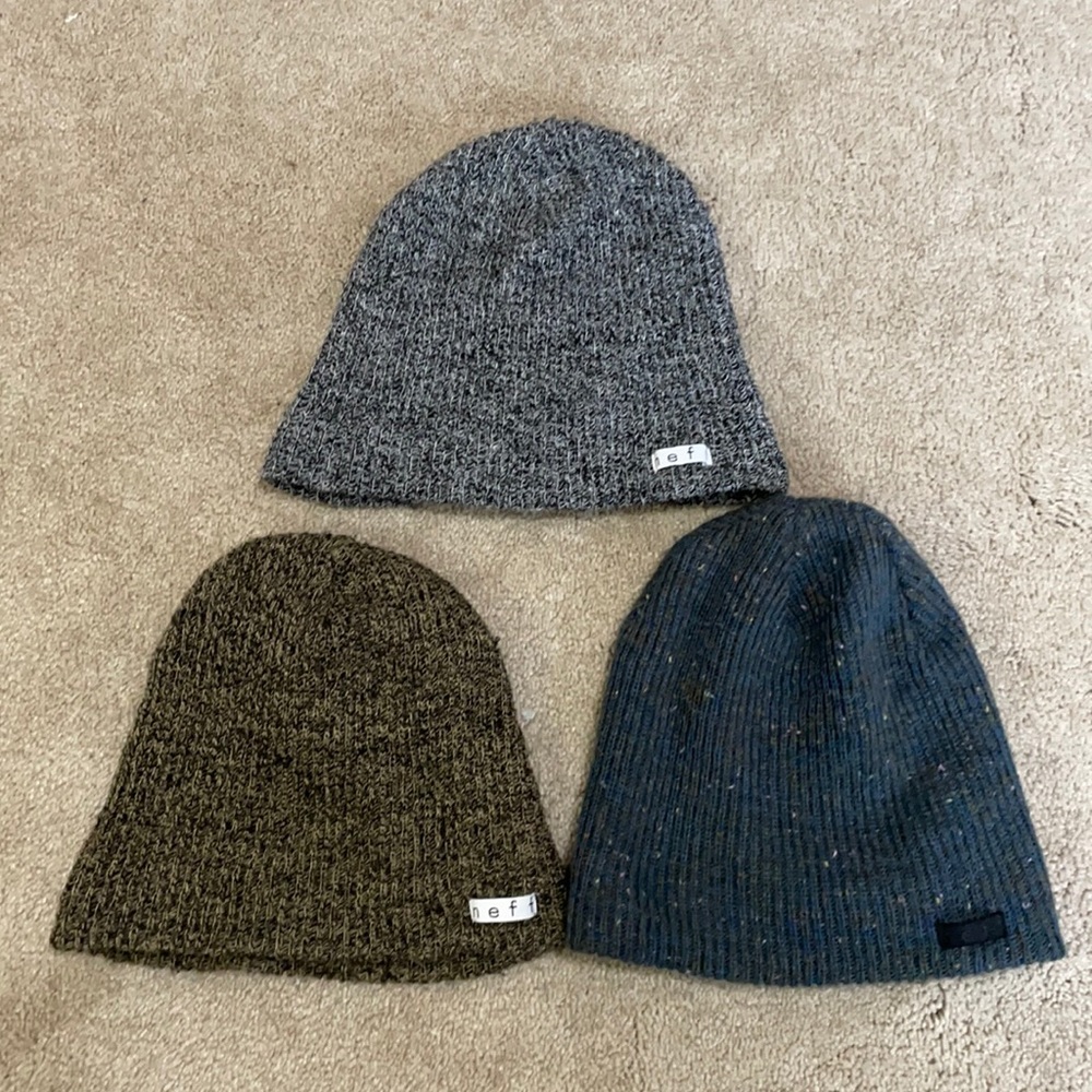 3 Neff Beanies